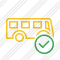 Bus Ok Icon