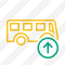 Bus Upload Icon