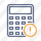 Calculator Warning Icon