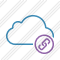 Cloud Blue Link Icon