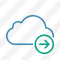 Cloud Blue Next Icon