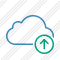 Cloud Blue Upload Icon