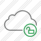 Cloud Unlock Icon