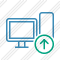 Computer Upload Icon