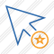 Cursor Star Icon