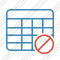 Database Table Block Icon