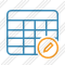 Database Table Edit Icon