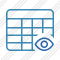 Database Table View Icon