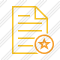 Document 2 Star Icon