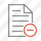 Document Remove Icon