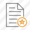 Document Star Icon