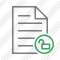 Document Unlock Icon