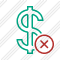 Dollar Cancel Icon