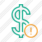 Dollar Warning Icon