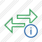 Exchange Horizontal Information Icon