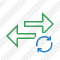 Exchange Horizontal Refresh Icon