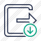 Exit Download Icon