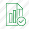 File Chart Ok Icon