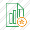 File Chart Star Icon