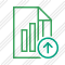 File Chart Upload Icon