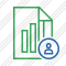 File Chart User Icon