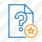 File Help Star Icon