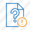 File Help Warning Icon