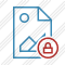 File Image Lock Icon