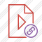 File Movie Link Icon