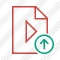 File Movie Upload Icon