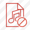 File Music Block Icon