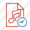 File Music Clock Icon