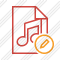 File Music Edit Icon