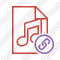 File Music Link Icon