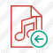 File Music Previous Icon