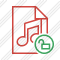 File Music Unlock Icon