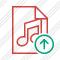 File Music Upload Icon