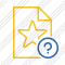File Star Help Icon