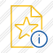 File Star Information Icon