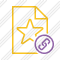 File Star Link Icon