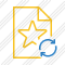 File Star Refresh Icon