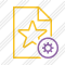 File Star Settings Icon