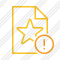 File Star Warning Icon