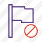 Flag Purple Block Icon