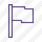 Flag Purple Icon