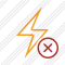 Flash Cancel Icon