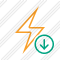 Flash Download Icon