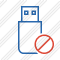 Flash Drive Block Icon