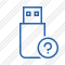 Flash Drive Help Icon