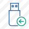 Flash Drive Previous Icon